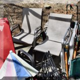 L23. Patio chairs.